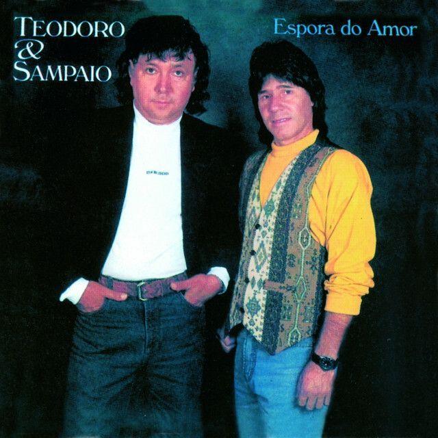 Portada del álbum "Espora do Amor ", de Teodoro e Sampaio