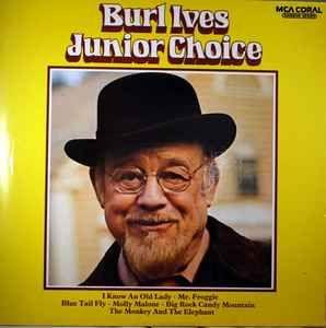 Portada del álbum "Junior Choice", de Burl Ives