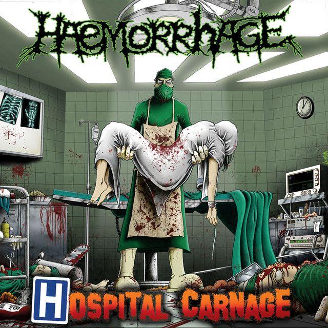 Capa do Álbum "Hospital Carnage", de Haemorrhage