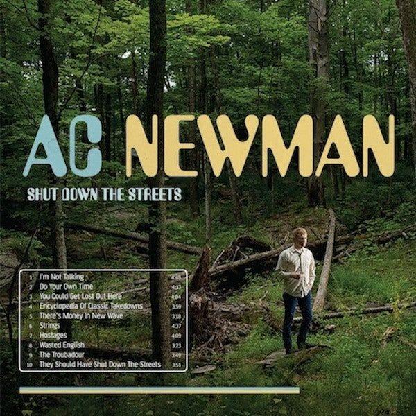 Capa do Álbum "Shut Down The Streets", de A.C. Newman