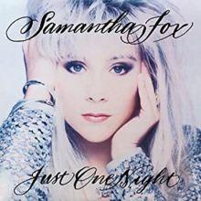 Capa do Álbum "Just One Night", de Samantha Fox