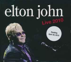 Portada del álbum "Live 2010 Reading", de Elton John