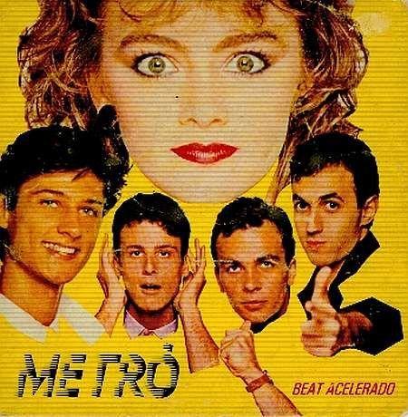 Capa do Single/EP "Beat Acelerado", de Metrô