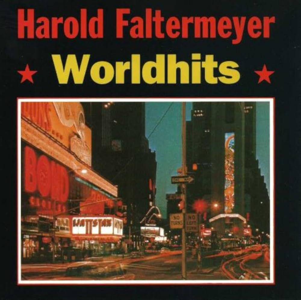 Capa do Álbum "Worldhits", de Harold Faltermeyer