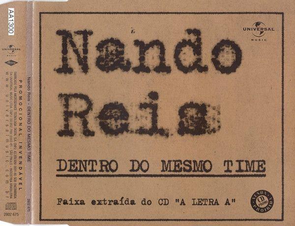 Portada del álbum "Dentro do Mesmo Time", de Nando Reis
