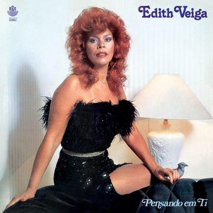 Capa do Álbum "Pensando Em Ti", de Edith Veiga