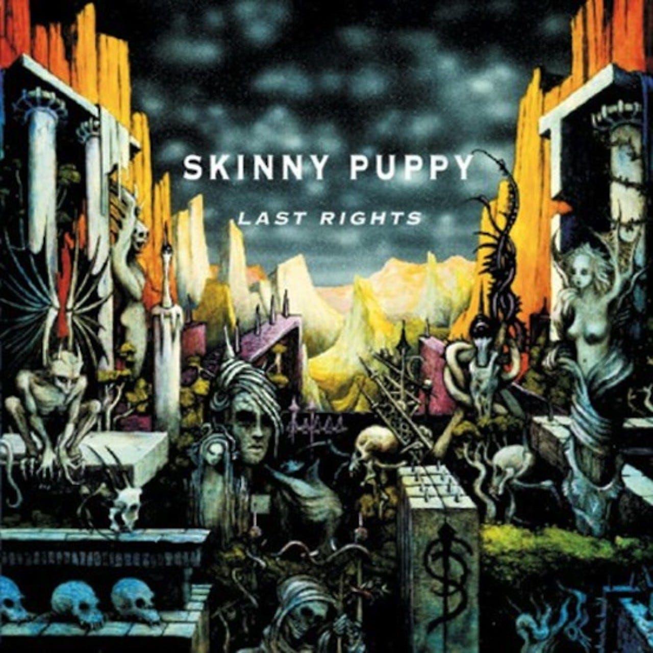 Portada de Álbum "Last Rights", de Skinny Puppy