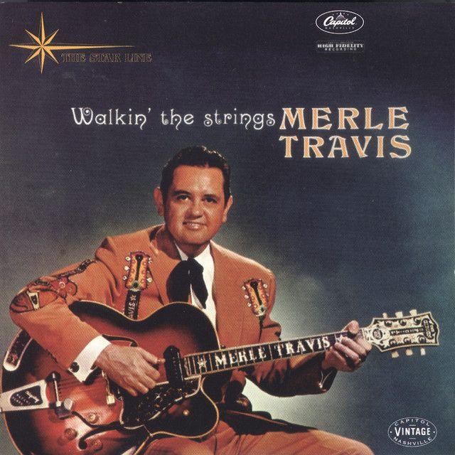 Portada de Álbum "Walkin' The Strings", de Merle Travis