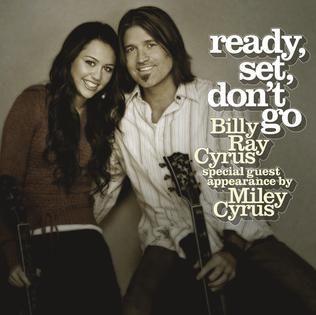 Portada del álbum "Ready, Set, Don't Go", de Miley Cyrus