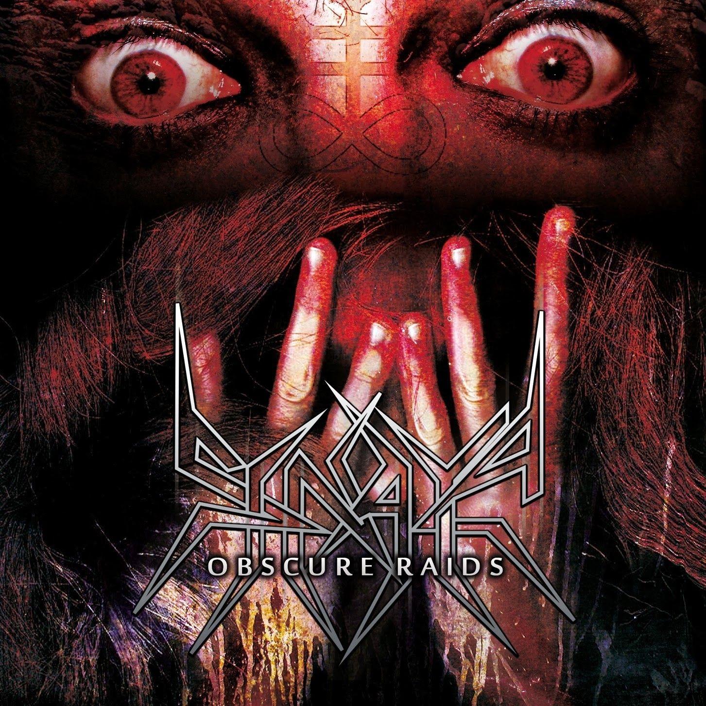 Portada de Sencillo/EP "Obscure Raids", de Sinaya