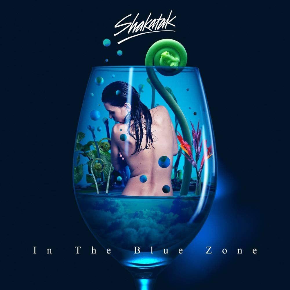 Portada del álbum "In The Blue Zone", de Shakatak