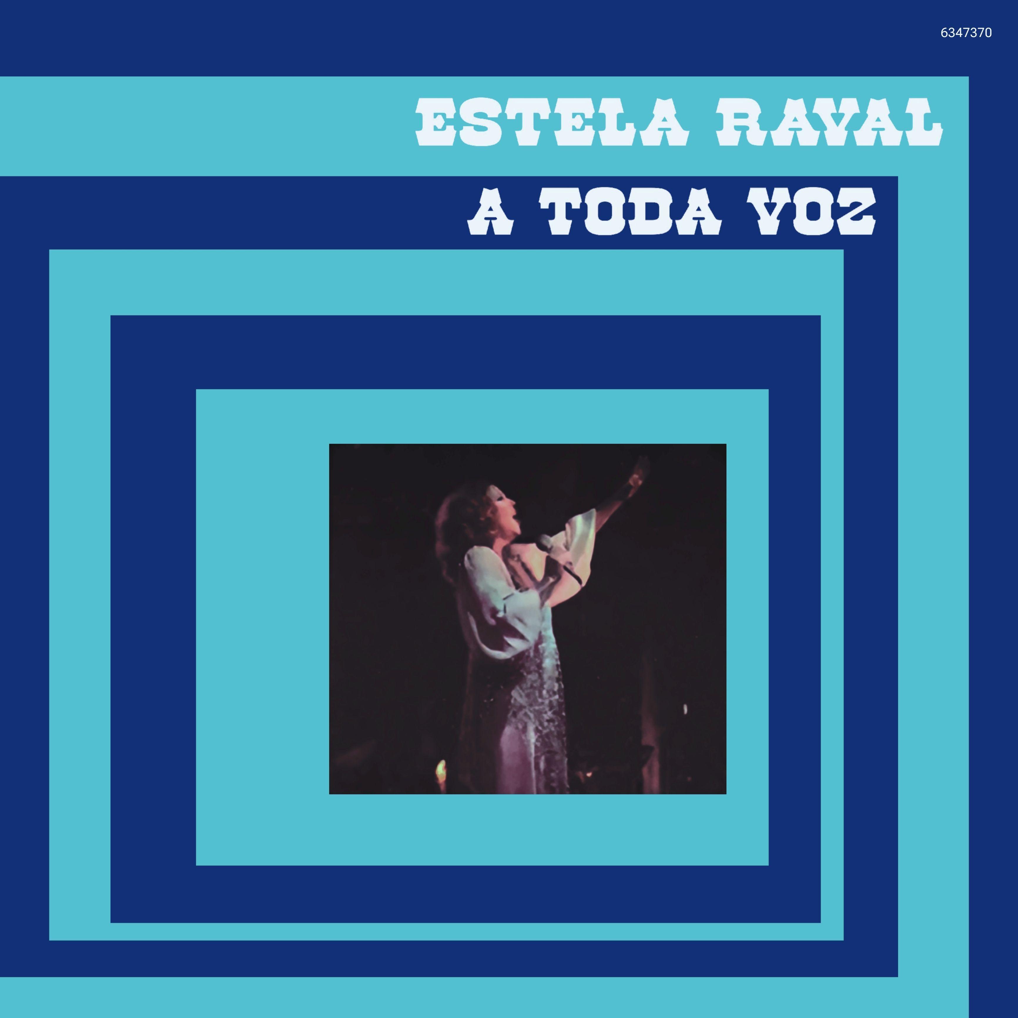 Portada de Álbum "A Toda Voz", de Estela raval