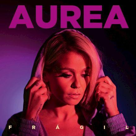 Capa do álbum "Frágil", de Aurea