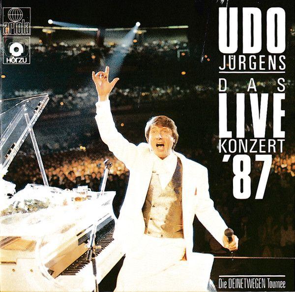 Portada de Álbum "Das Live Konzert '87", de Udo Jürgens