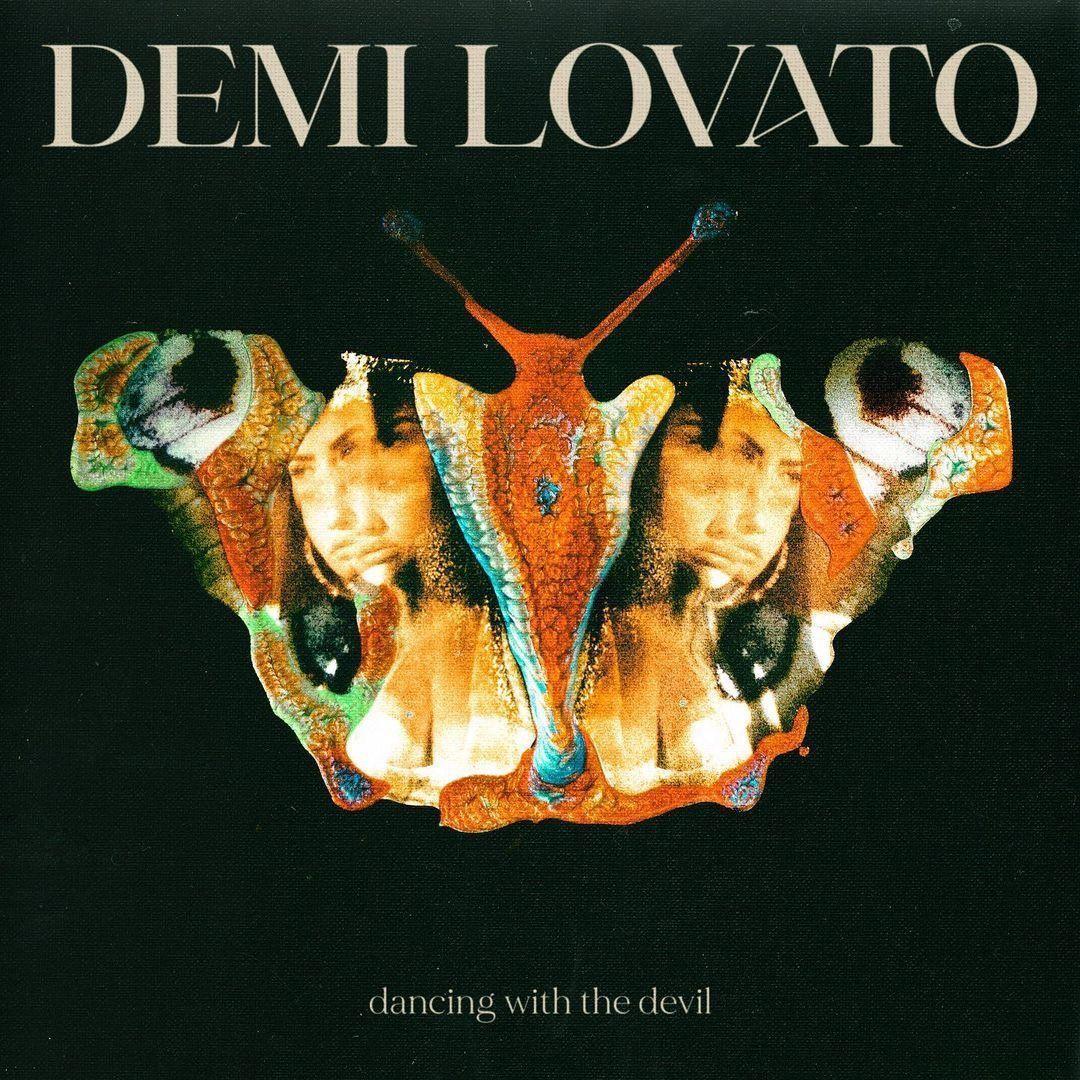 Portada del álbum "Dancing With The Devil", de Demi Lovato