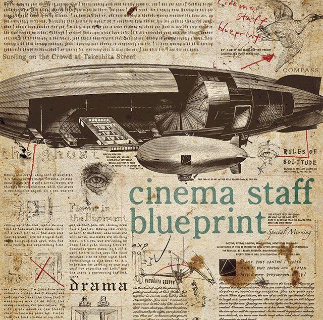 Portada de Álbum "Blueprint", de Cinema Staff