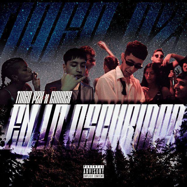 Portada de Sencillo/EP "En La Oscuridad (part. Emkier)", de Tiago PZK