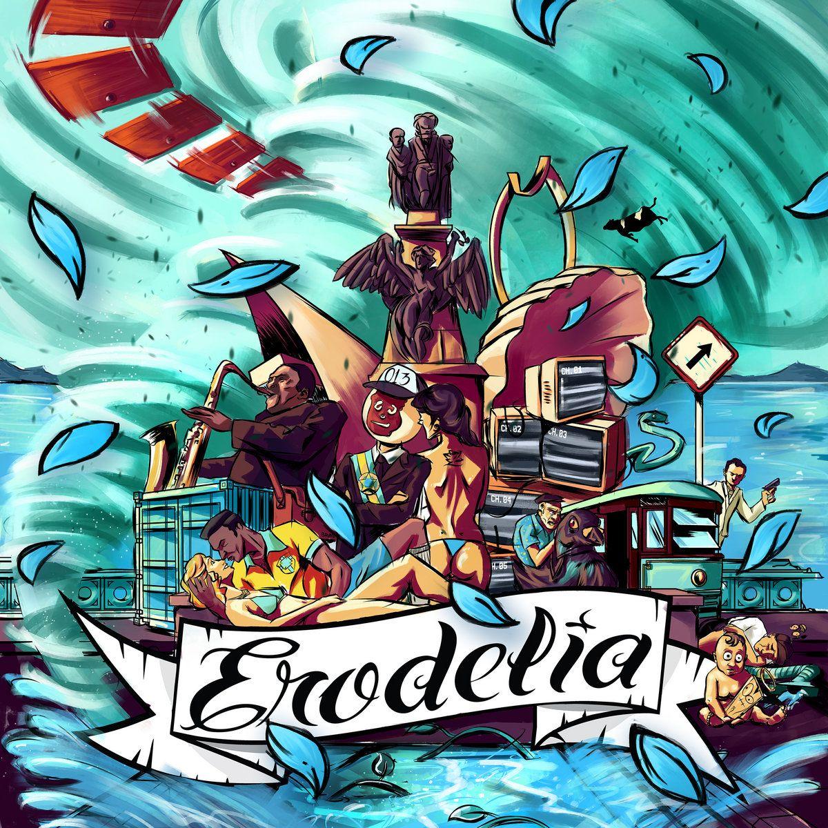 Capa do Álbum "Erodelia", de Erodelia