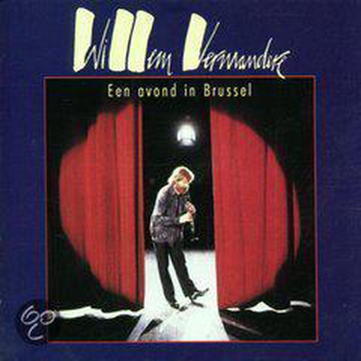 Portada de Álbum "Een Avond In Brussel", de Willem Vermandere