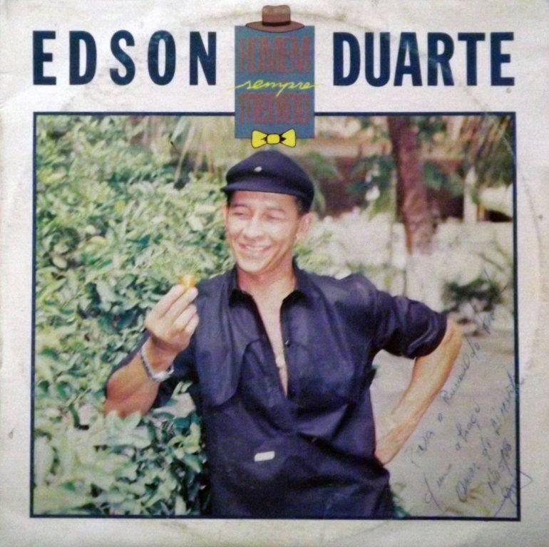Capa do Álbum "Homem Sempre Menino", de Edson Duarte