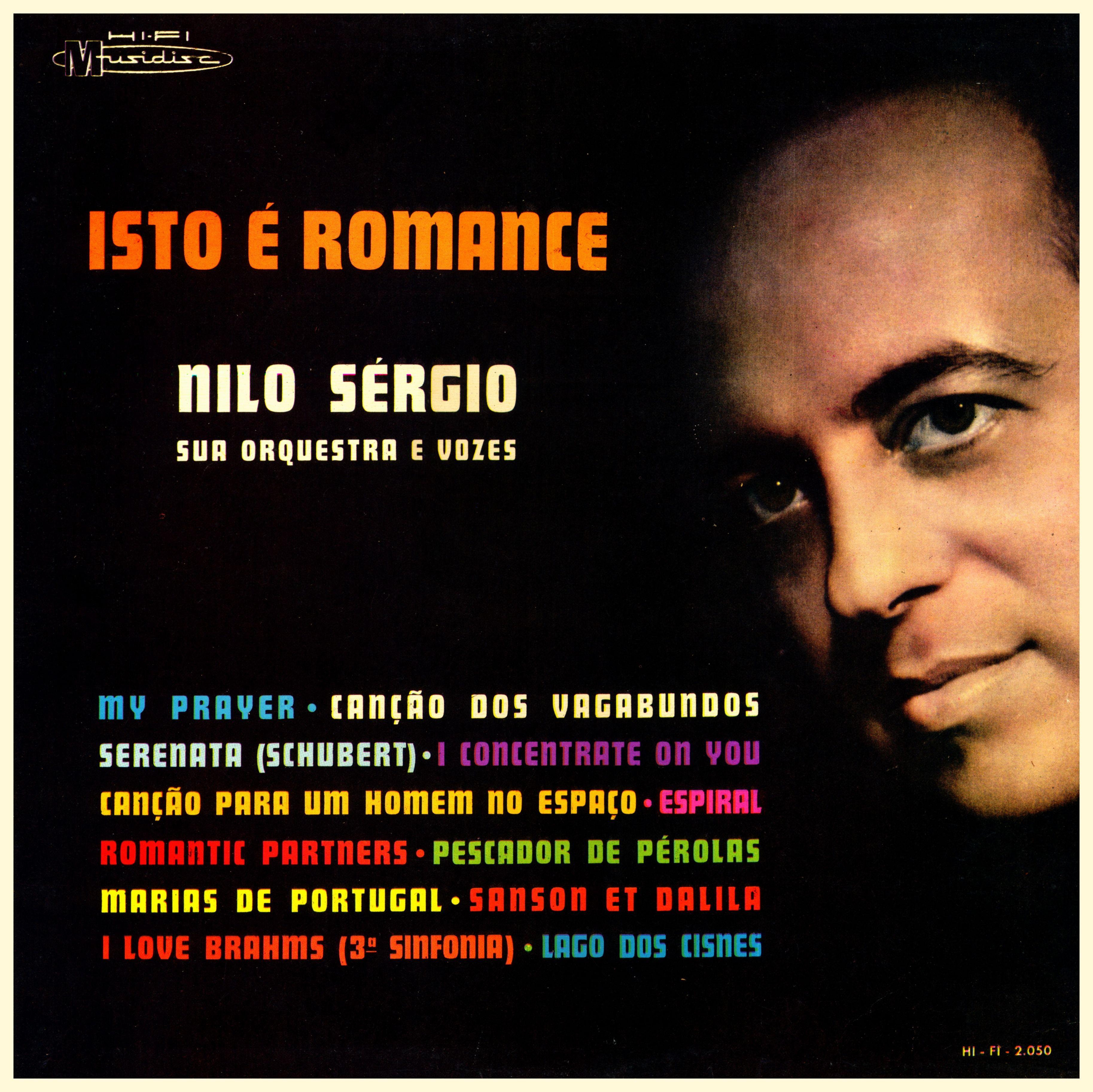 Capa do Álbum "Isto É Romance", de Nilo Sérgio