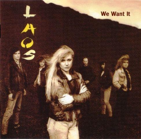 Portada de Álbum "We Want It", de Laos (Hard Rock)