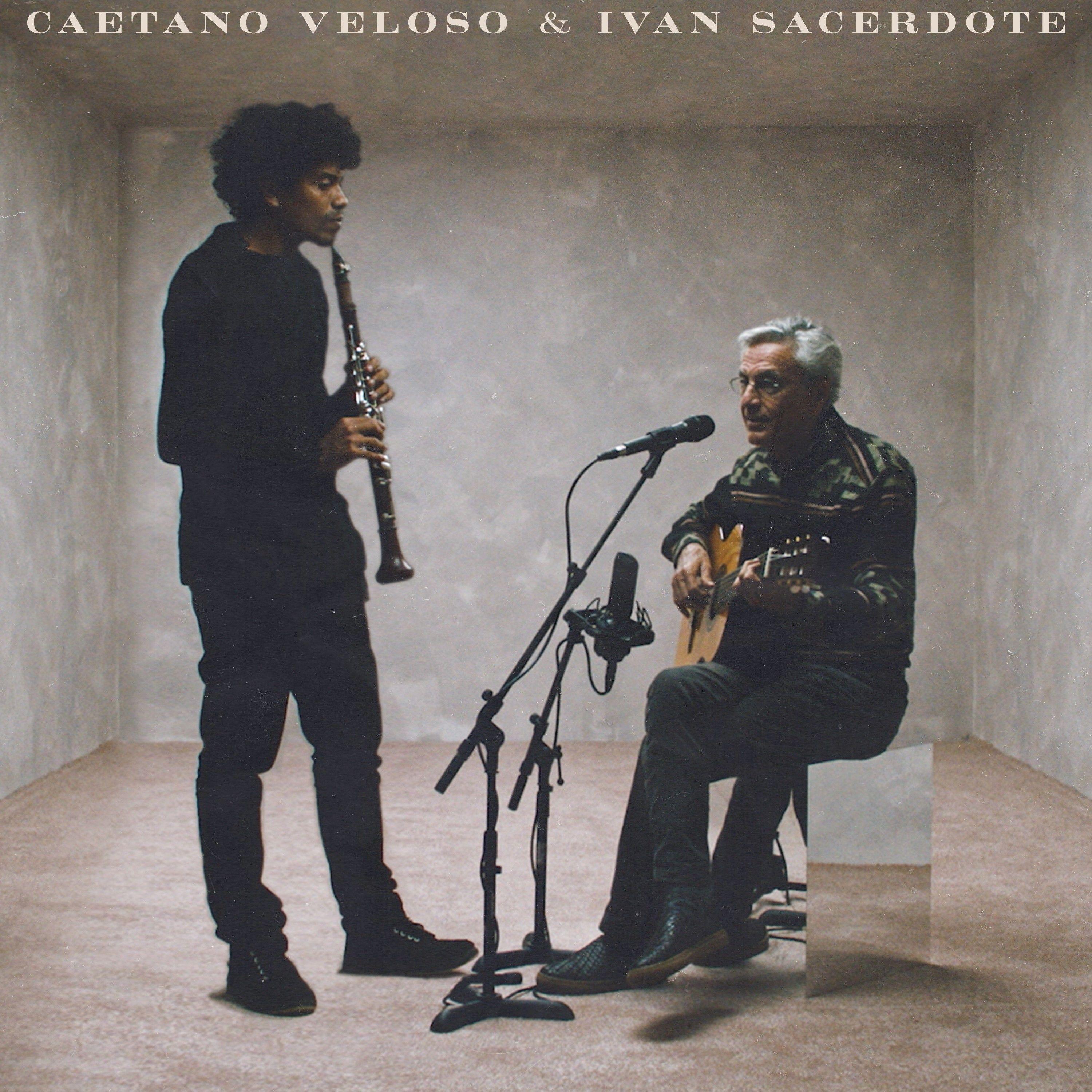 Portada de Álbum "Caetano Veloso & Ivan Sacerdote", de Caetano Veloso