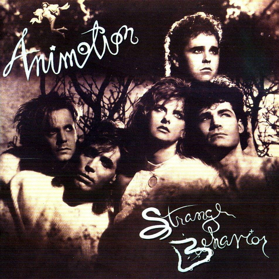 Album cover of "Strange Behavior" by Animotion