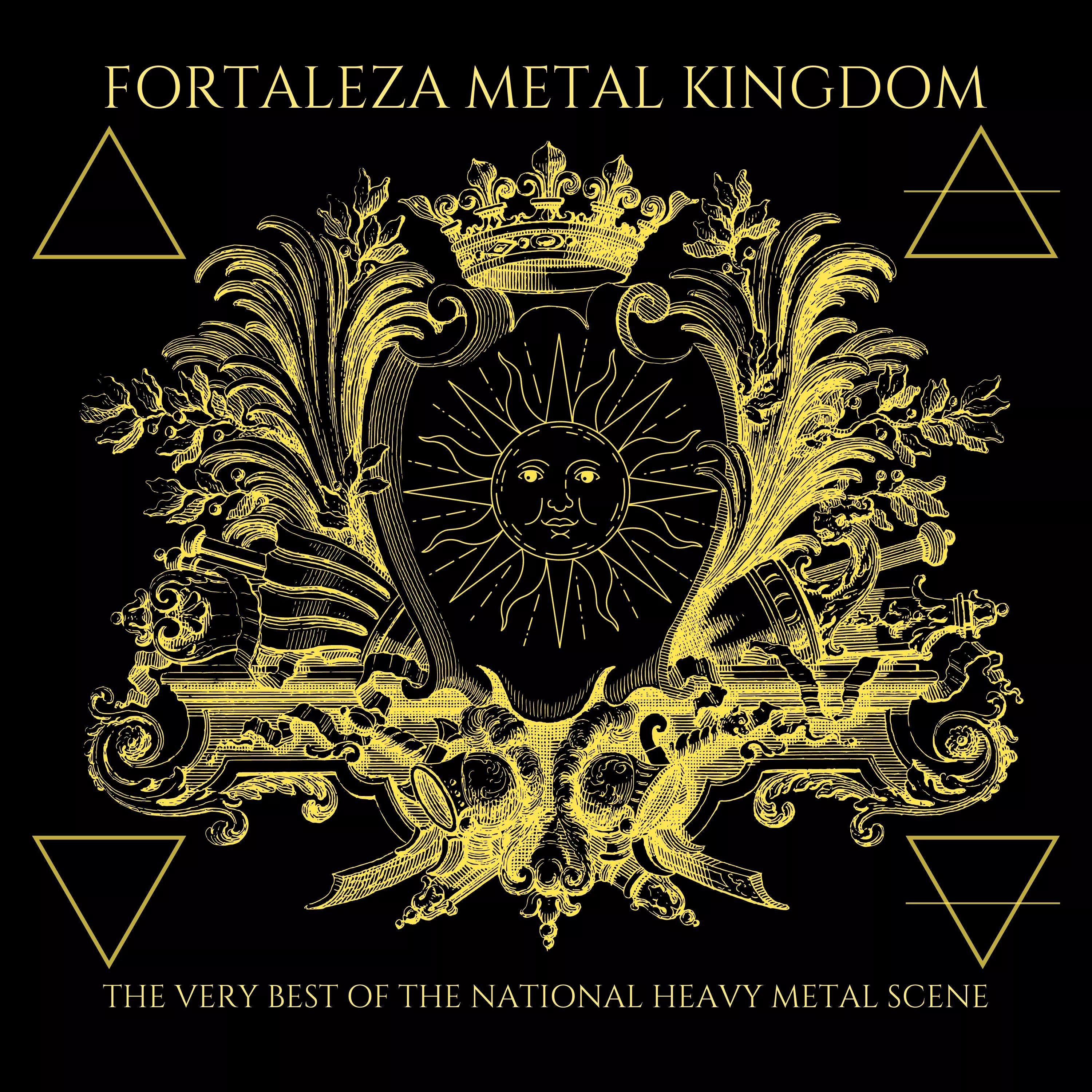 Portada de Álbum "Fortaleza Metal Kingdom - The Very Best Of National Heavy Metal Scene", de Mateus Pedrosa