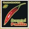 Portada de Álbum "um prato cheio de forró", de Sarapatel com Pimenta