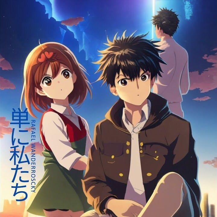 Portada del álbum "単に私たち", de Rafael Wanderroscky