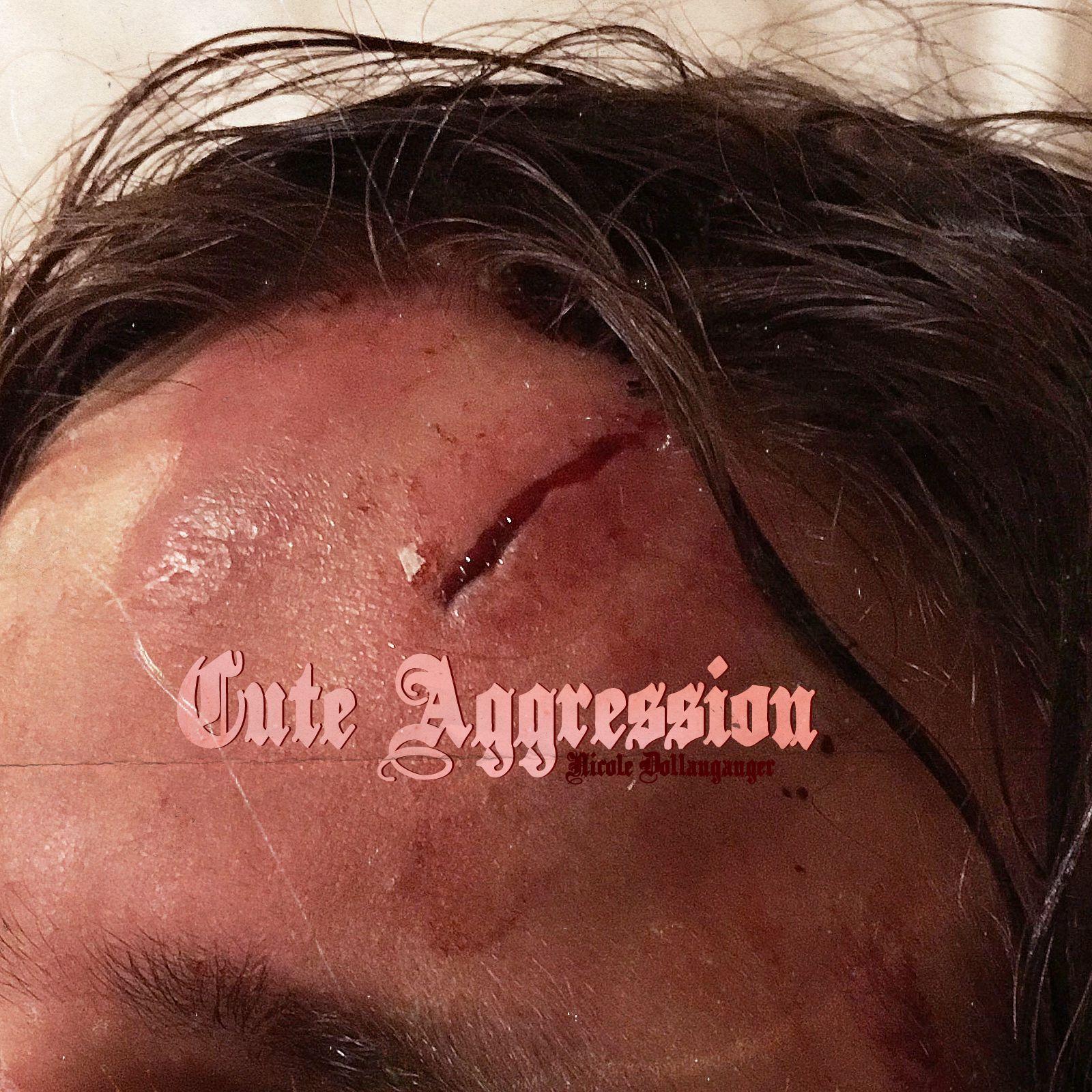 Portada de Sencillo/EP "Cute Aggression", de Nicole Dollanganger