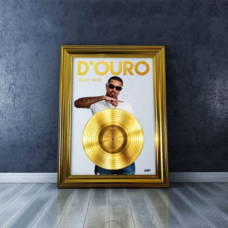 Portada de Álbum "D'Ouro", de Deejay Telio