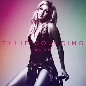 Capa do álbum "Burn", de Ellie Goulding