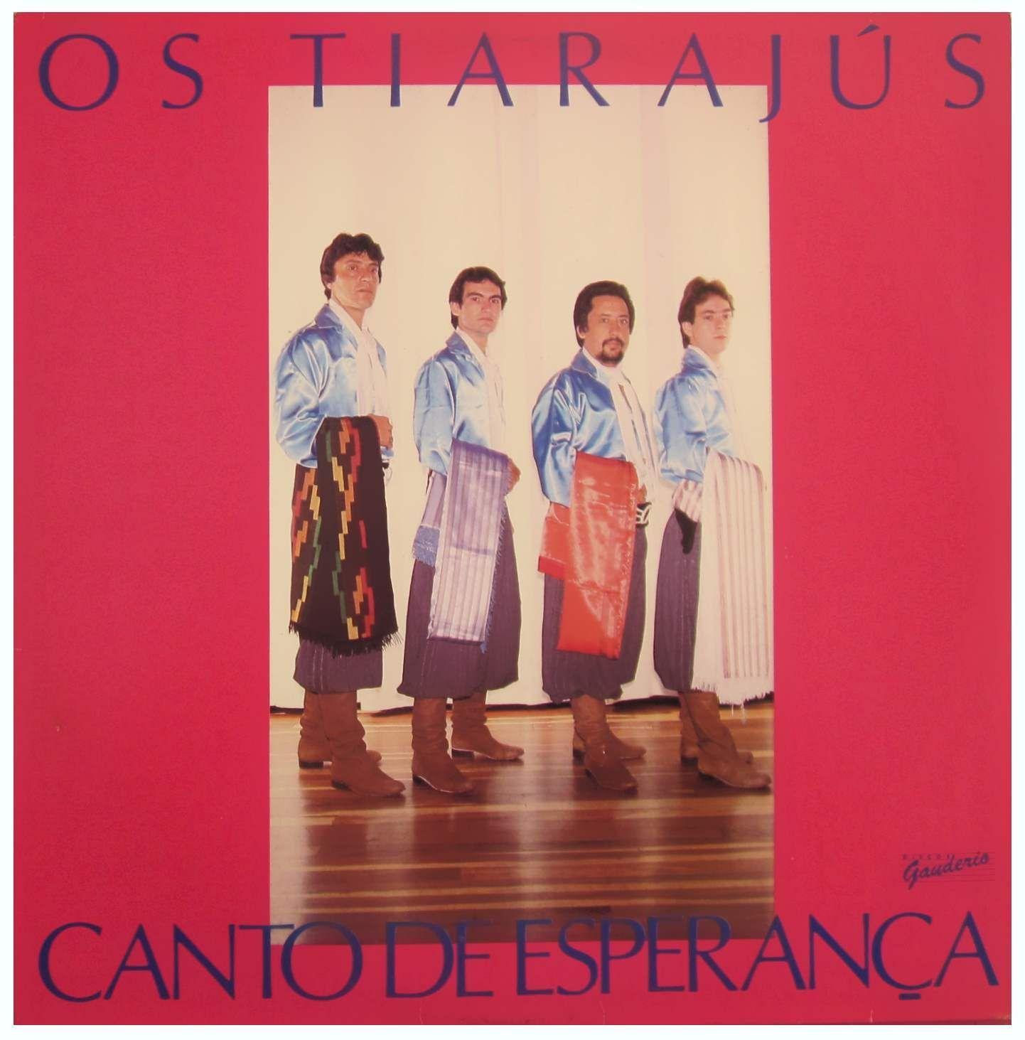 Portada de Álbum "Canto de Esperança", de Grupo Os Tiarajús