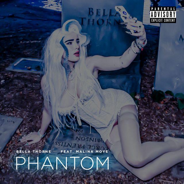 Capa do Single/EP "Phantom (feat. Malina Moye)", de Bella Thorne