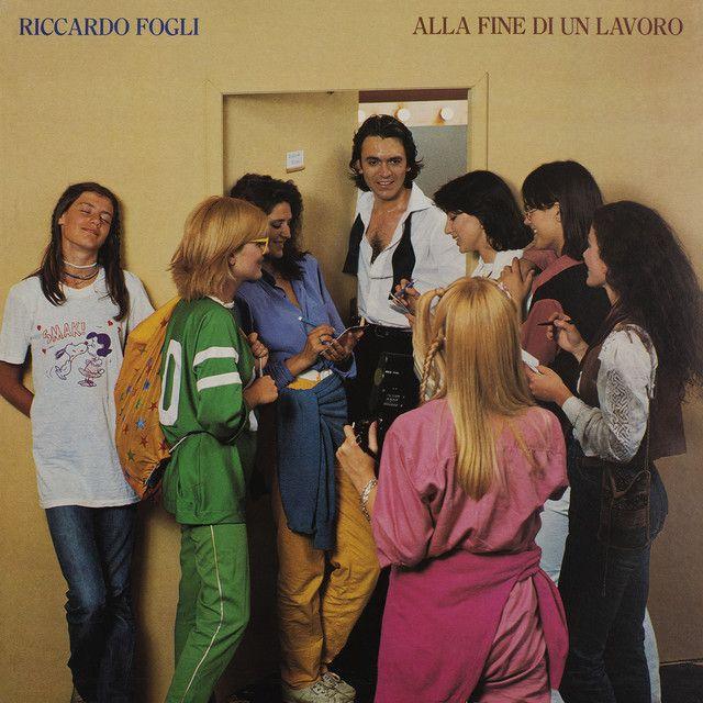 Portada de Álbum "Alla Fine Di Un Lavoro", de Riccardo Fogli