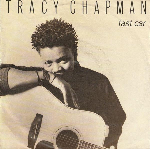 Portada de Sencillo/EP "Fast Car", de Tracy Chapman