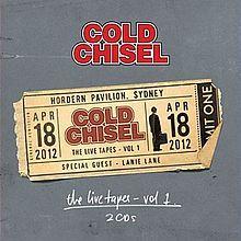 Portada de Álbum "The Live Tapes Vol. 1", de Cold Chisel