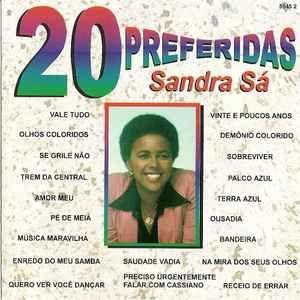 Portada del álbum "Minhas Preferidas", de Sandra de Sá