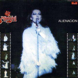 Portada de Álbum "Alienacion", de Massiel