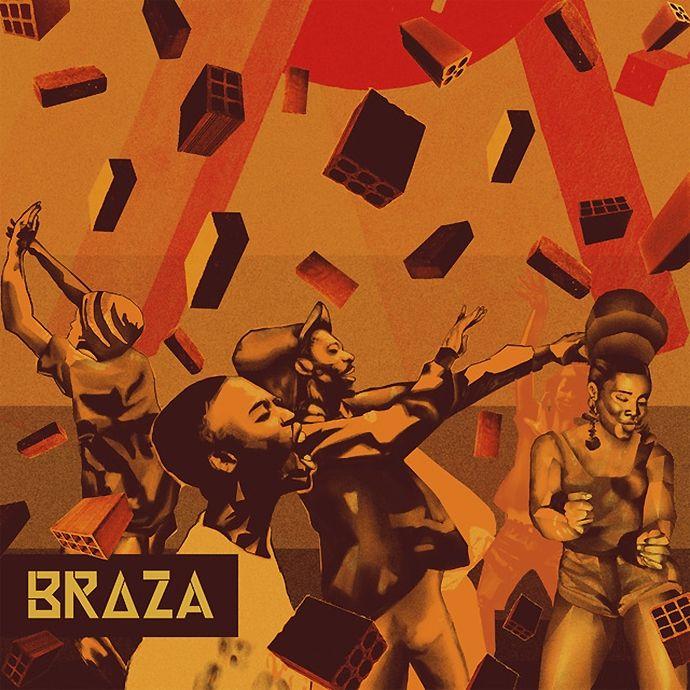 Capa do Álbum "Tijolo Por Tijolo", de BRAZA
