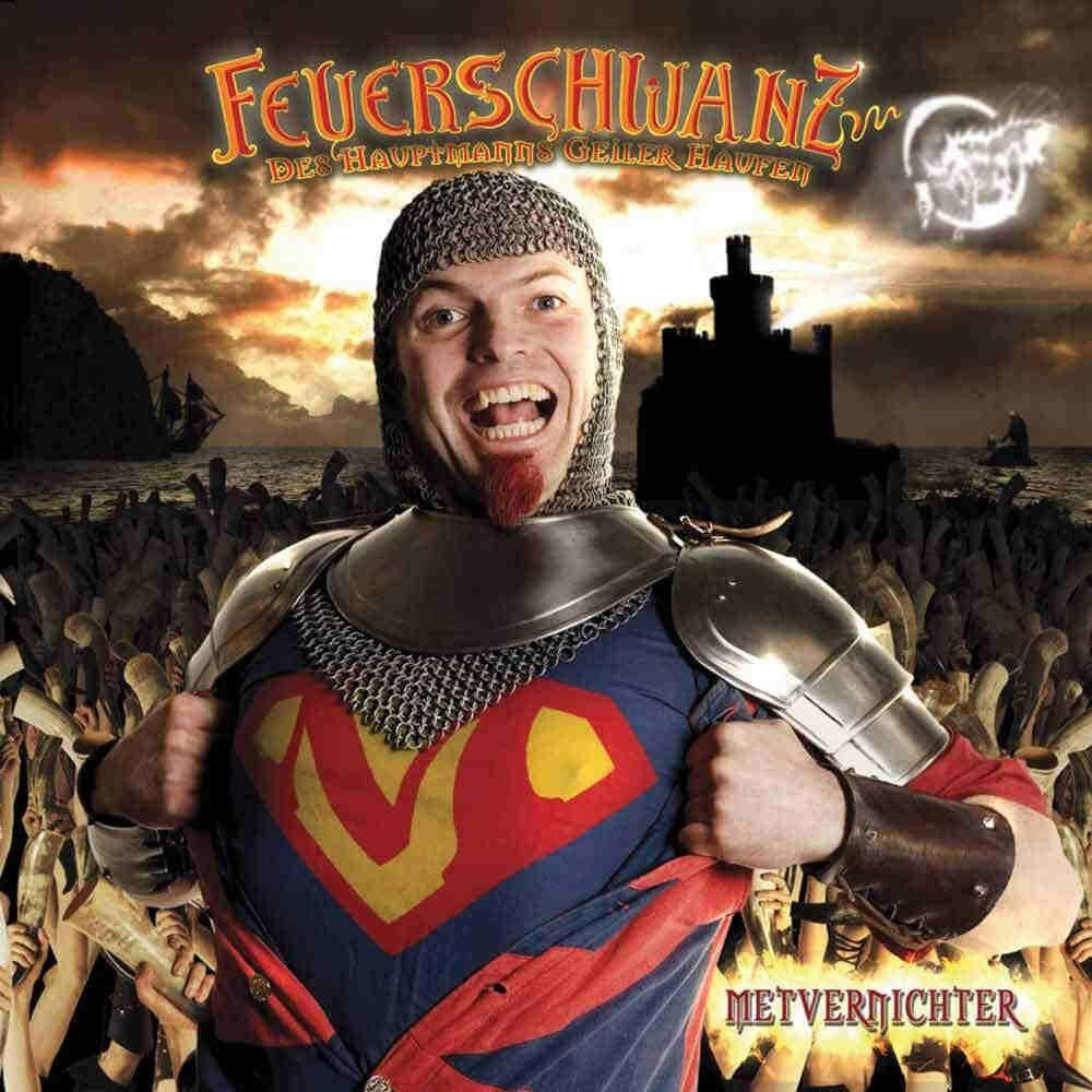 Capa do Álbum "Metvernichter", de Feuerschwanz