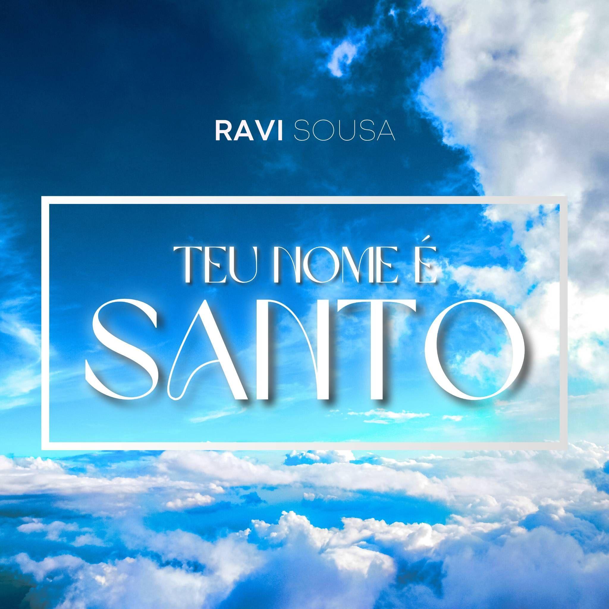 Portada de Álbum "Teu Nome é Santo", de Ravi Sousa