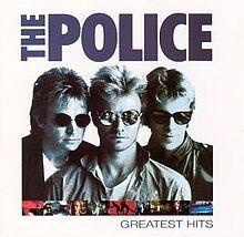 Portada de Álbum "Greatest Hits ", de The Police