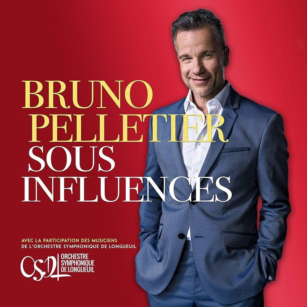 Capa do álbum "Sous Influences", de Bruno Pelletier