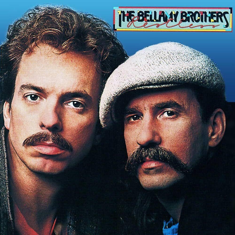 Portada del álbum "Restless", de Bellamy Brothers