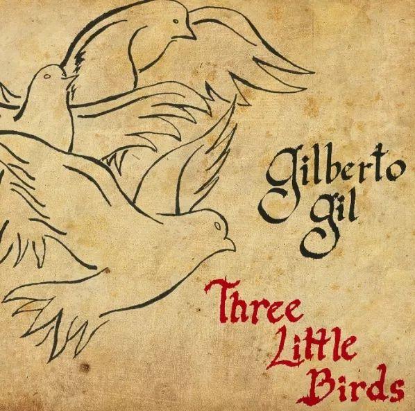 Capa do álbum "Three Little Birds", de Gilberto Gil