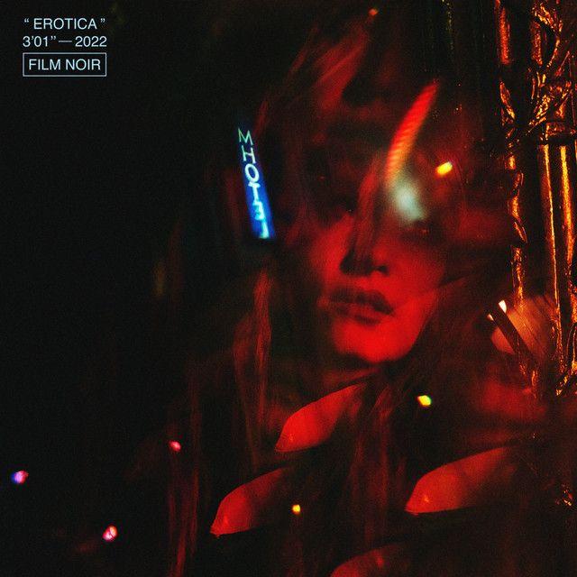 Portada de Sencillo/EP "Erotica", de Film Noir