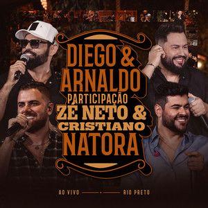 Single/EP cover of "NATORA, EP 1 (Ao Vivo)" by Diego e Arnaldo